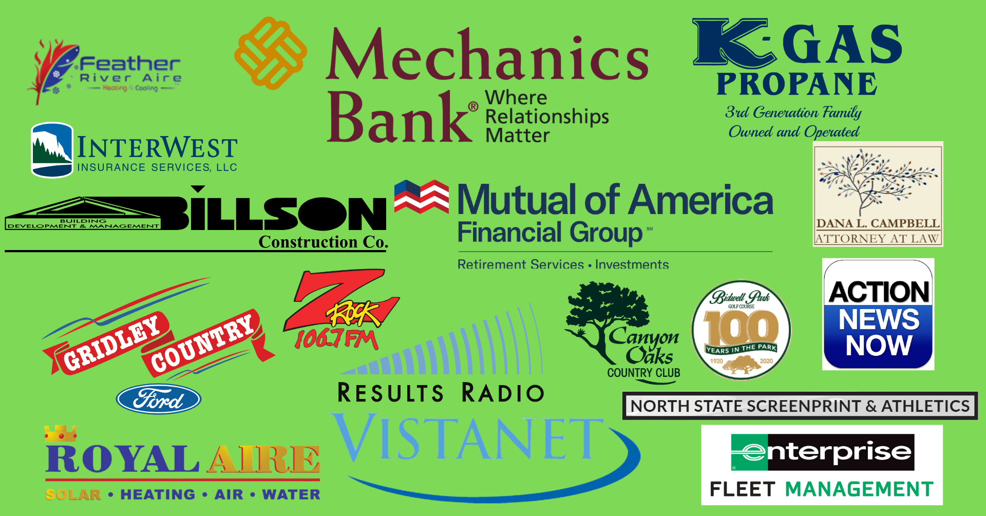 Swing for Change 2025 Sponsors Website